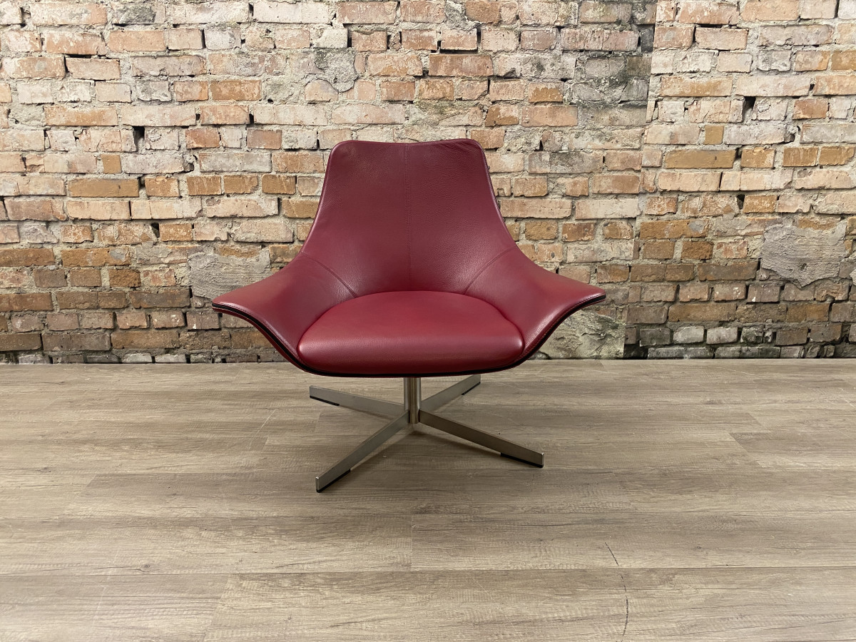 fauteuil-rood-matteo-grassi-two-leather-theresales