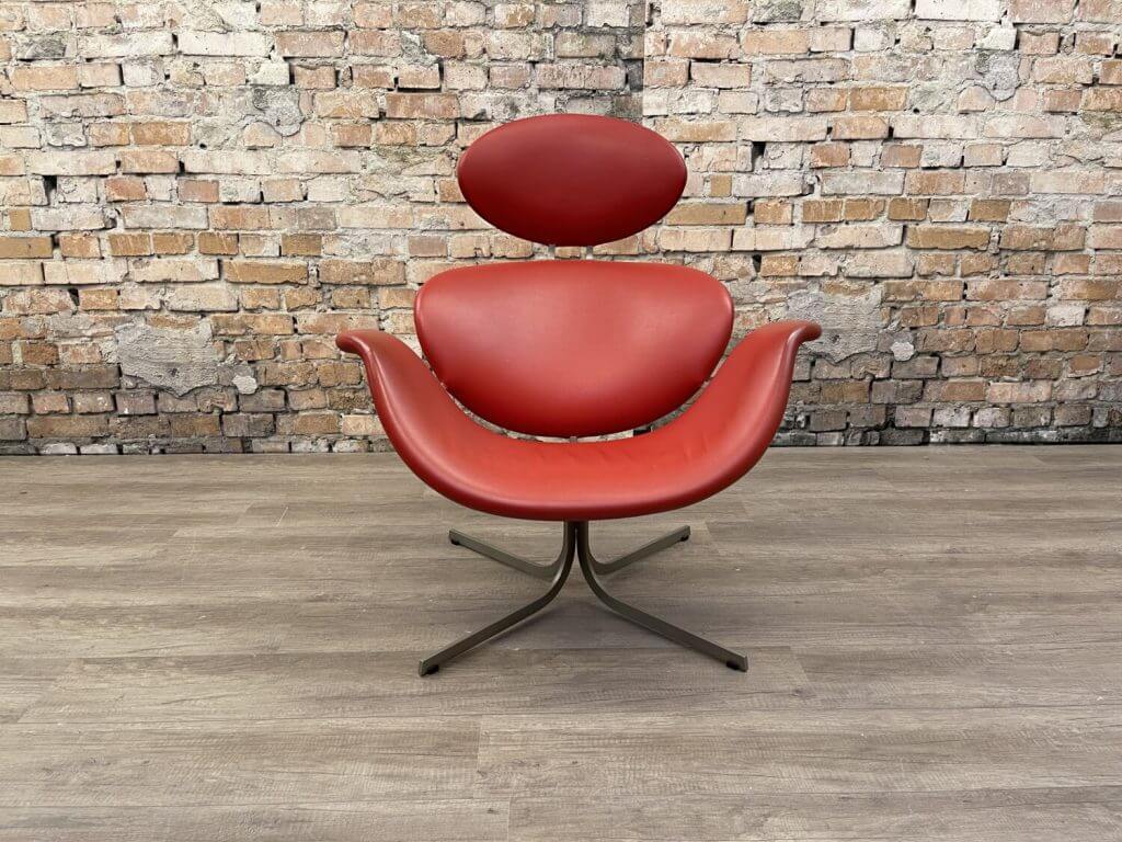 Armchair-Artifort-Big Tulip-First Edition-Red-TheReSales