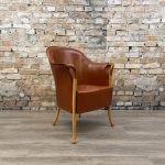 Fauteuil-Giorgetti Progetti-64220-Leer-Hout-TheReSales