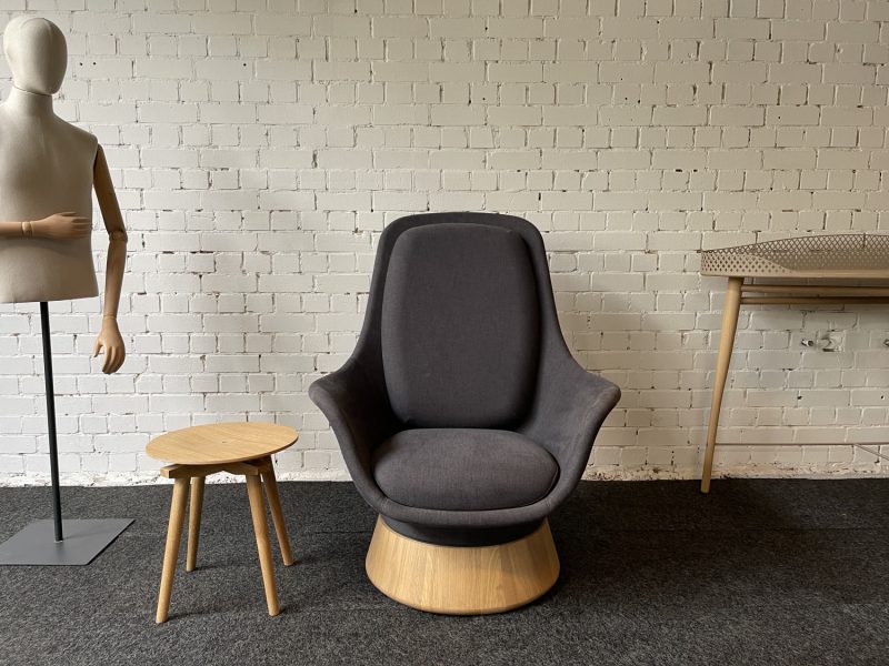 Fauteuil-Revised-Chidden Lounge-Donkergrijs-TheReSales