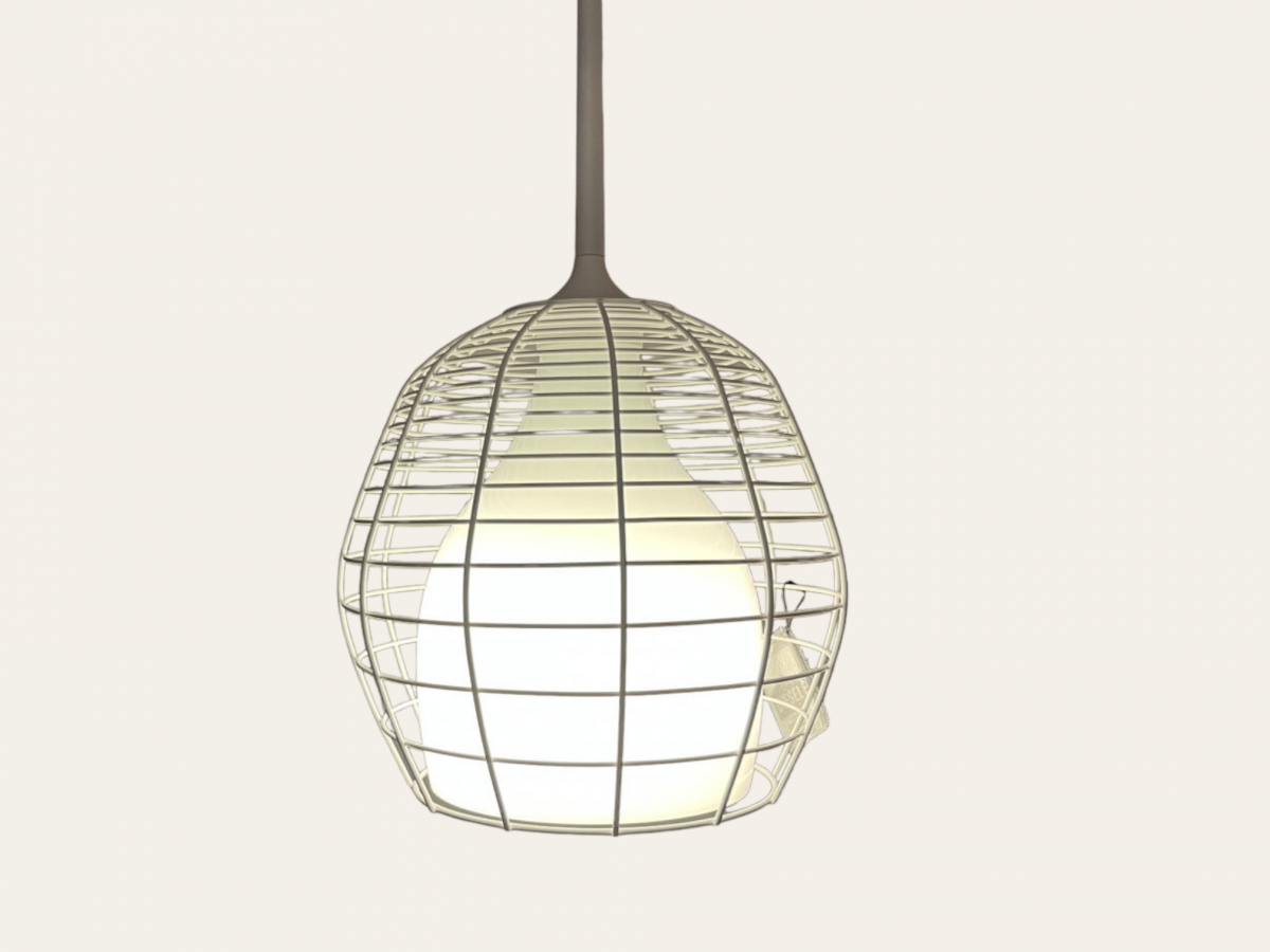 Hanglamp-Foscarini-Diesel-Cage-Piccola-wit-TheReSales