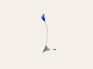 Vloerlamp-Murano-Due-blauw-TheReSales
