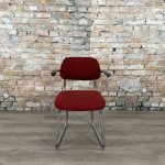 Ahrend Buisframe Sledestoel rood - Afbeelding 2