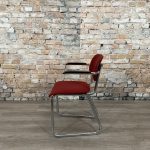 Ahrend Buisframe Sledestoel rood - Afbeelding 7