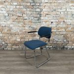 Ahrend Buisframe Sledestoel blauw - Afbeelding 8