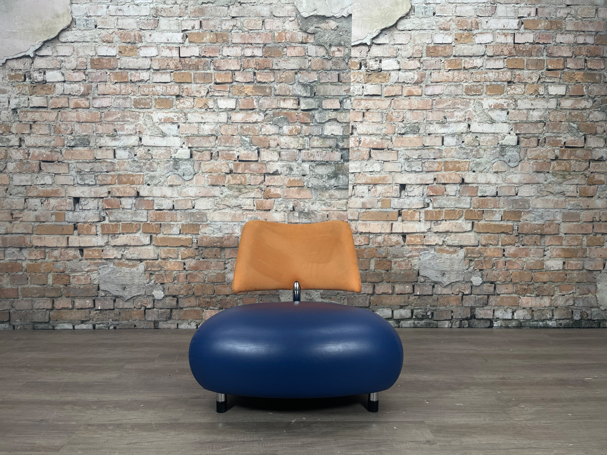 Fauteuil-Leolux-Pallone-blauw-TheReSales