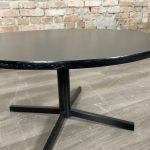 Salontafel rond zwart - Afbeelding 4