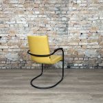 Gispen Sledestoel geel zwart - Afbeelding 4