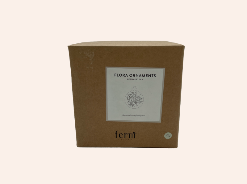 Ferm-Living-Flora-kerstballen-medium-theresales