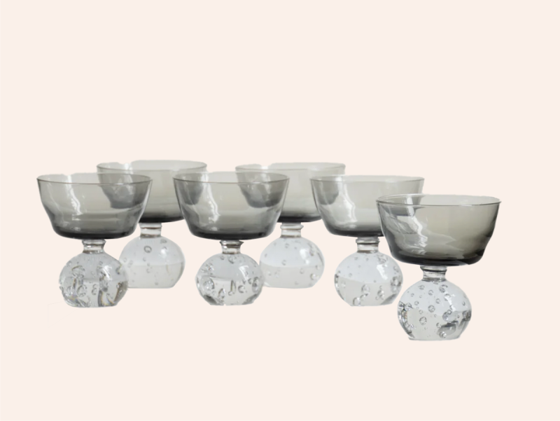 Serax-stem-glass-smokey-grey-large-set