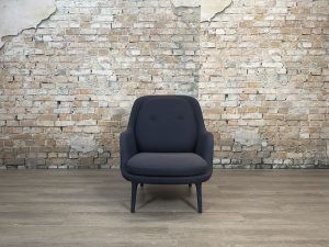 Fritz-Hansen-Fri-Chair-blauw-gemêleerd-fauteuil-TheReSales