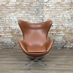 Fritz Hansen Egg Chair Cognac - Afbeelding 2
