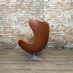 Fritz Hansen Egg Chair Cognac - Afbeelding 5