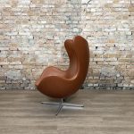 Fritz Hansen Egg Chair Cognac - Afbeelding 4