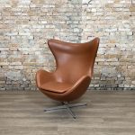 Fritz Hansen Egg Chair Cognac - Afbeelding 3
