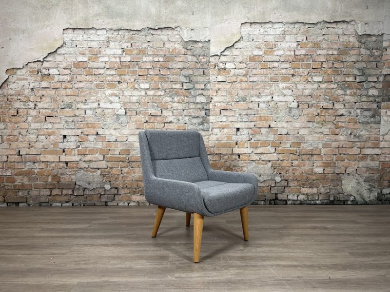 Naughtone-Hush-Low-Chair-Grijs-Fauteuil-TheReSales