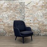 Fauteuil-Fritz-Hansen-Fri-Chair-lichtblauw-TheReSales