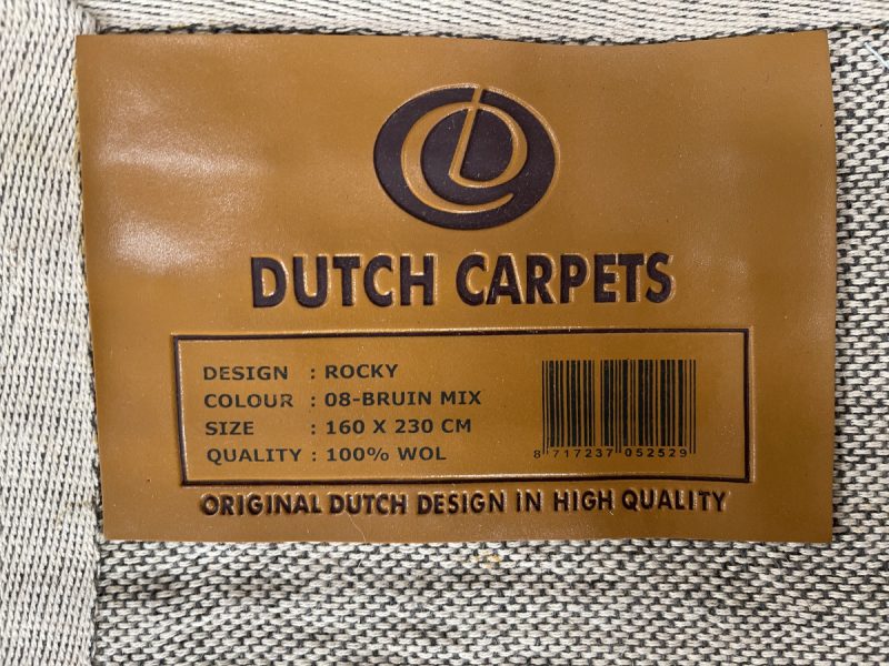 Dutch Carpets Rocky Bruin Mix - Afbeelding 4