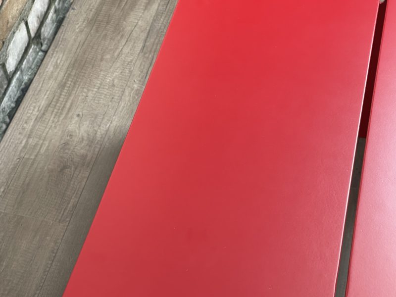 Design Salontafel rood - Afbeelding 7