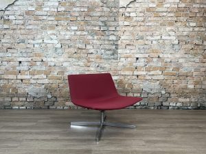 Arper-Catifa-60-Lounge-Chair-rood-Fauteuil-TheReSales