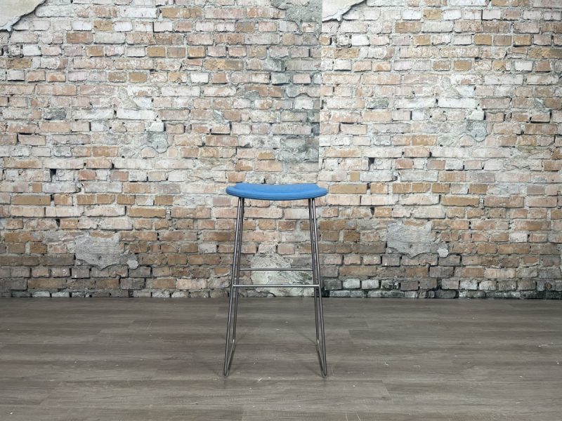 Stoel-Cappellini Hi-Pad-Stool-blauw-TheReSales