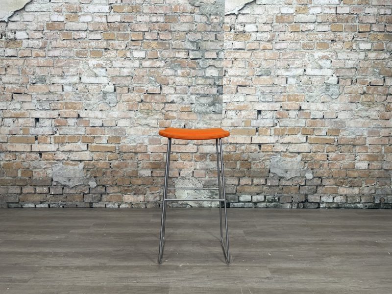 Stoel-Cappellini Hi-Pad-Stool-oranje-TheReSales