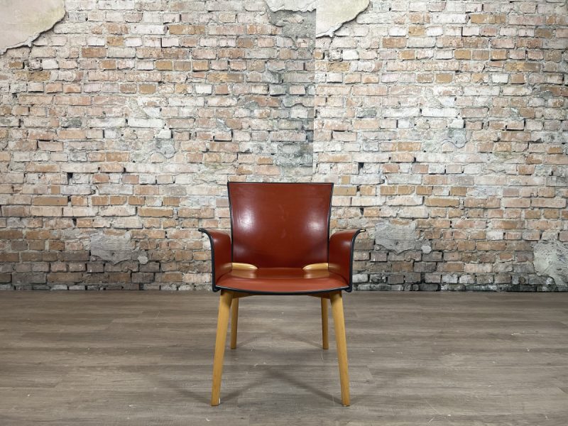 Cassina U-8 Chair rood - Afbeelding 2