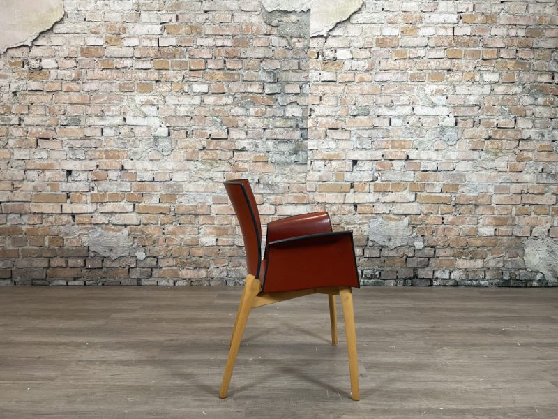 Cassina U-8 Chair rood - Afbeelding 8
