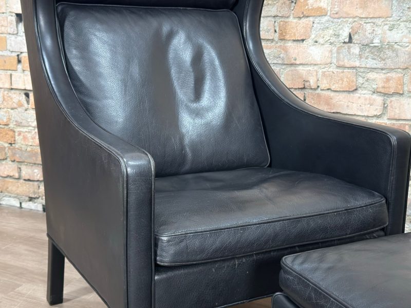 Frederica Mogensen 2204 Wing Chair + Ottoman - Afbeelding 13