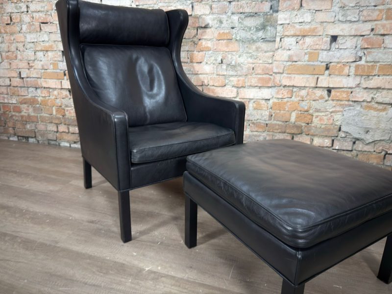 Frederica Mogensen 2204 Wing Chair + Ottoman - Afbeelding 15