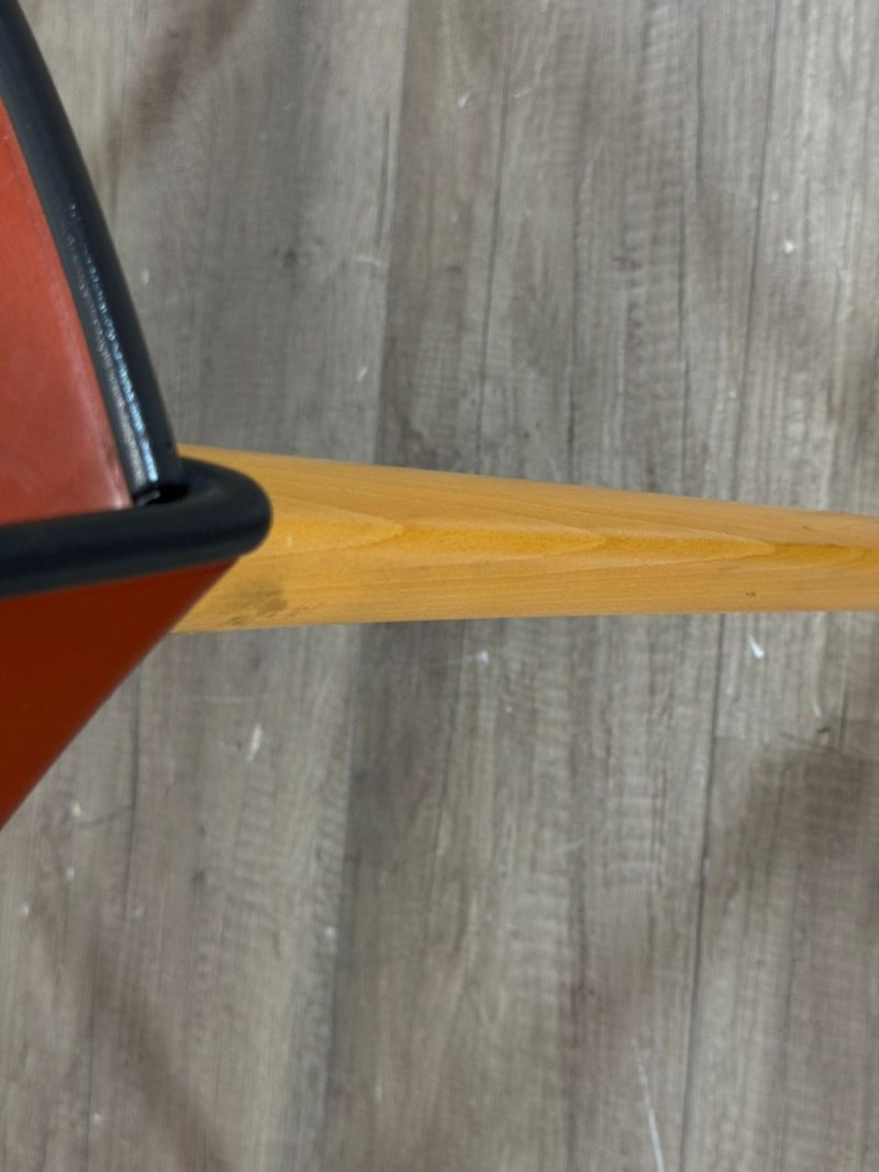 Cassina U-8 Chair rood - Afbeelding 11