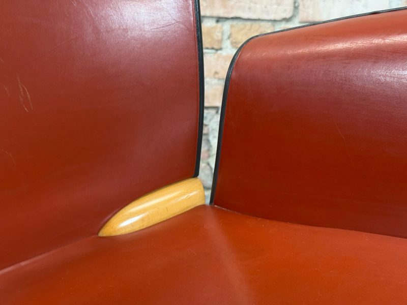 Cassina U-8 Chair rood - Afbeelding 15