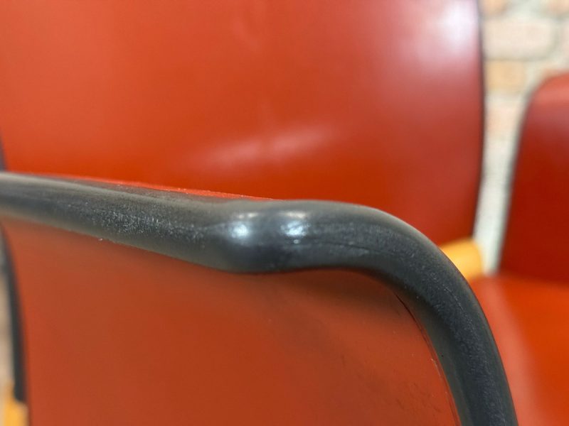 Cassina U-8 Chair rood - Afbeelding 16
