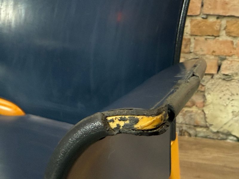 Cassina U-8 Chair blauw - Afbeelding 11