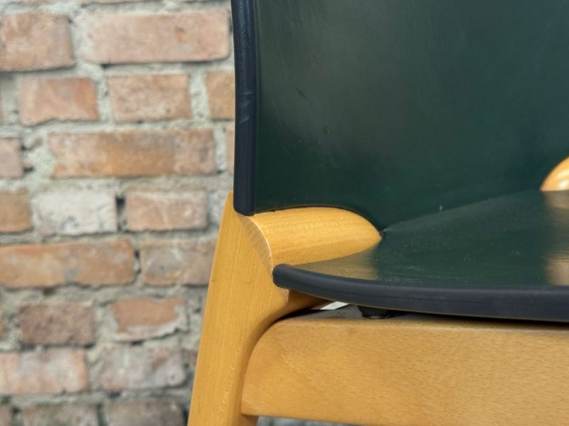 Cassina U-8 Chair groen zonder armleuning - Afbeelding 11
