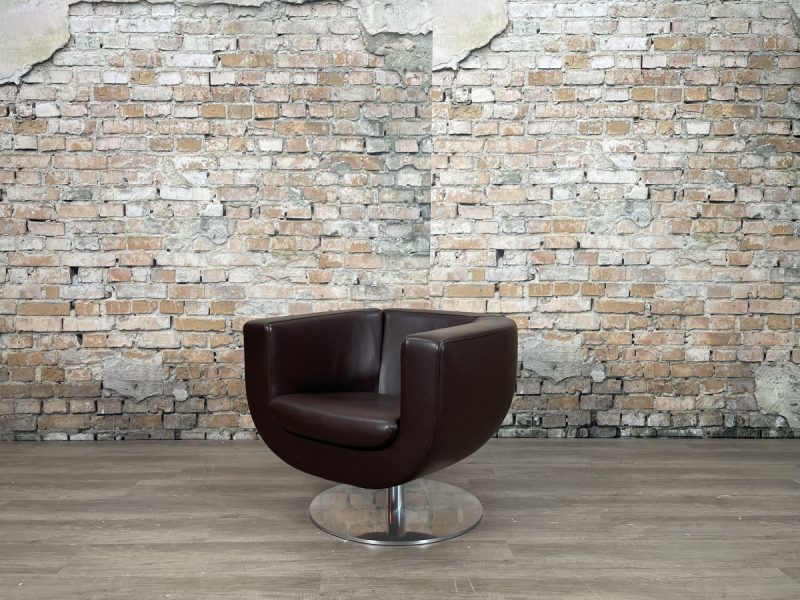 B&B Italia Tulip Armchair bruin - Afbeelding 3