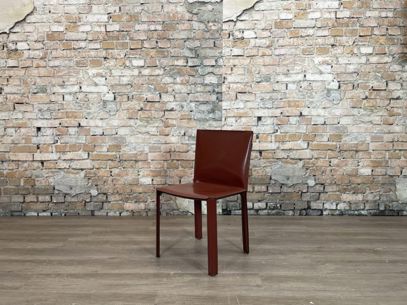De Couro of Brazil leather dining chair zonder armleuningen - Afbeelding 3