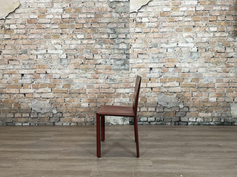 De Couro of Brazil leather dining chair zonder armleuningen - Afbeelding 4