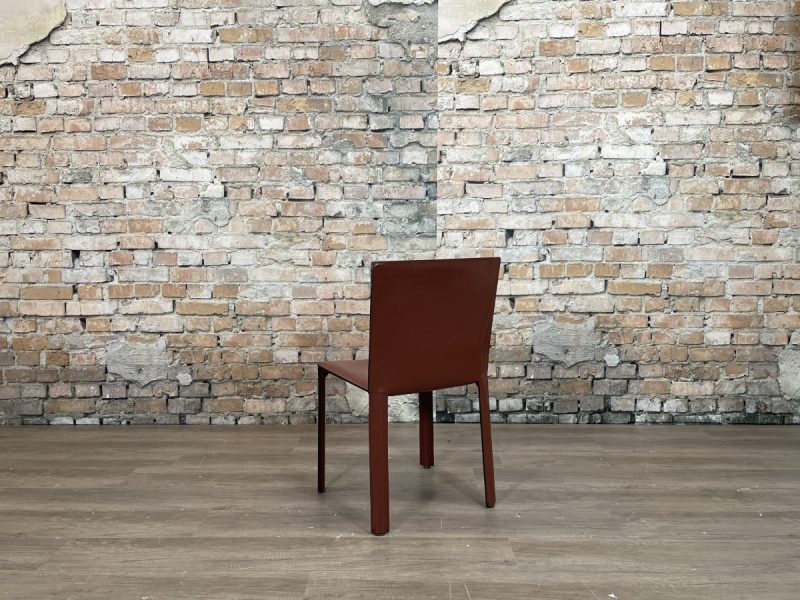 De Couro of Brazil leather dining chair zonder armleuningen - Afbeelding 5