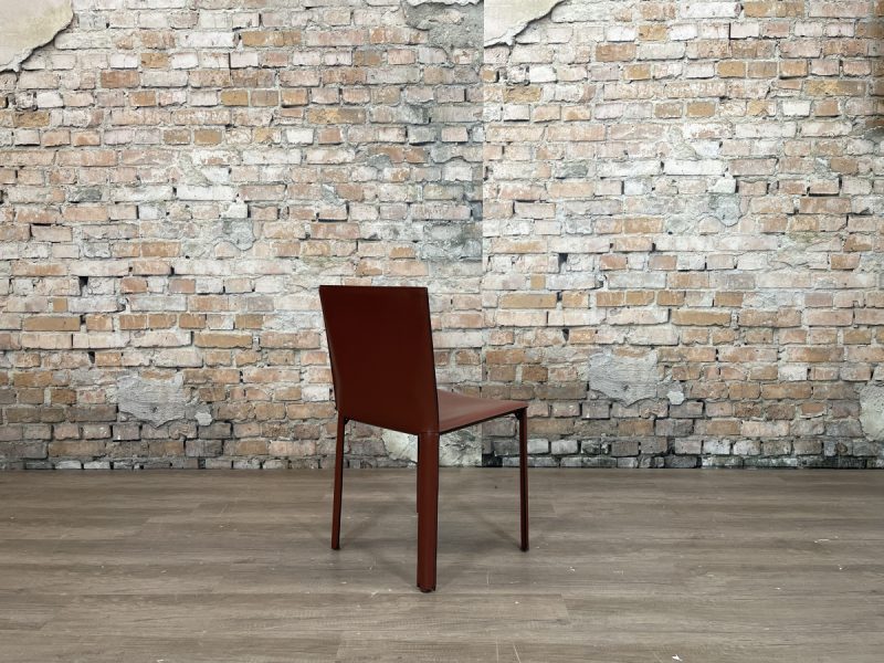 De Couro of Brazil leather dining chair zonder armleuningen - Afbeelding 7