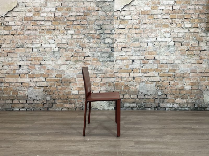 De Couro of Brazil leather dining chair zonder armleuningen - Afbeelding 8