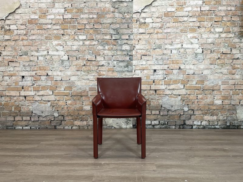 De Couro of Brazil leather dining chair met armleuningen - Afbeelding 2