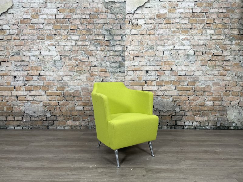 Moroso-Bellissimo-geelgroen-fauteuil-theresales