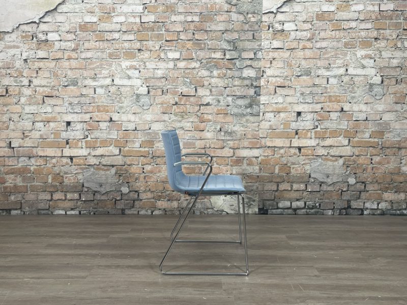 Arper Catifa 46 blauw met armleuning - Afbeelding 8
