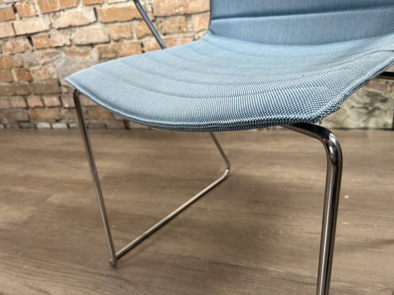 Arper Catifa 46 blauw met armleuning - Afbeelding 10