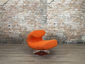 Softline-Rio-oranje-fauteuil-theresales