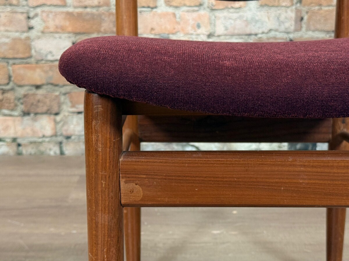 Vintage Scandinavische Eetkamerstoel - Afbeelding 13