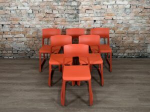Vitra-Tip-Ton-Set-van-6-Oranje-theresales