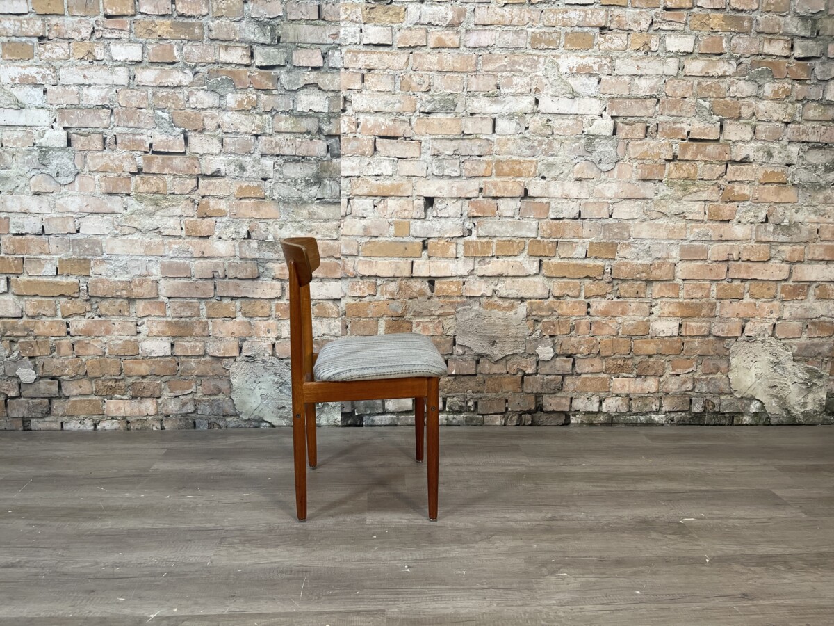 Vintage Deense Stijl Stoelen Set - Afbeelding 4