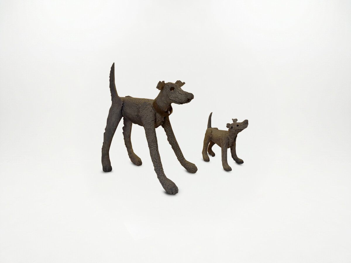 Hilde-Groen-Keramiek-Honden-(Dux-&-Trix)-theresales